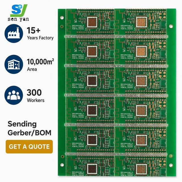 HDI PCB 1+N+1 2+N+2 Laser Drill Microvia High Density Interconnect PCB for 5G Smartphone IoT Device Quick Turn PCB Assembly