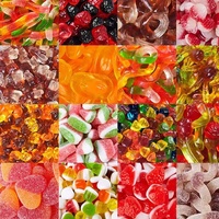 TG-línea de producción de pectina de carragenina, multivitamina, oso, gelatina, caramelo, caramelo, dados, gummy para máquina, depósito