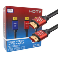 Cable HDMI 2.0 a VGA Chapado en Oro de 24K de Xput Wholesale, Cable de Audio y Video de Alta Velocidad 4K60Hz 3D HD para Pantalla de Proyección HDTV