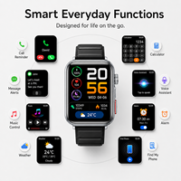 Smartwatch mit 7 Menüstilen, Anpassbaren Zifferblättern, Ziel-Erinnerungen und Bewegungserinnerung für Ballsportarten