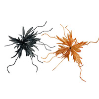 Fleur artificielle Epiphyllum de 10 cm, fausse fleur pour décoration murale de mariage