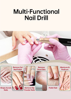 OEM ODM 2026 Nouvelle Polisseuse à Ongles Électrique Sans Fil Kit Manucure Pédicure Rechargeable Portable Machine à Ongles de Bureau 35000RPM
