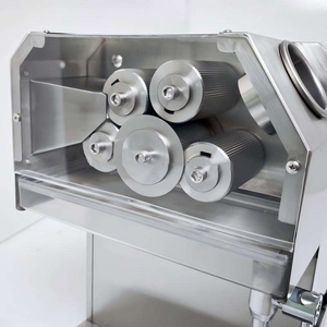 Presse à canne à sucre automatique commerciale Powerfriend 5 rouleaux en acier inoxydable, extracteur de jus à haut rendement 0,75 kW 220 V/110 V - Product Image 2