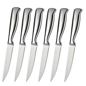 Flatware phụ kiện 4.5 inch bộ 6 thép không gỉ bếp bít tết Knife Set - Product Image 1