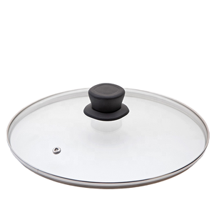 Manopola per coperchio in vetro float tipo G, ecologica, dimensioni personalizzabili, con bordo in acciaio inossidabile/silicone, ricambi per pentole, vendita all'ingrosso diretta dalla fabbrica - Product Image 5