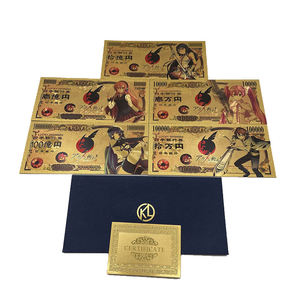 Tarjetas de Colección de <span class=keywords><strong>Anime</strong></span> <span class=keywords><strong>Akame</strong></span>-Ga Kill, Edición Dorada, Regalo de Cumpleaños para Niños - Product Image 1