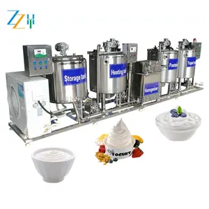 Easy Operation Yogurt Production Line / Yogurt Sealer / Commercial Yogurt Making Machine