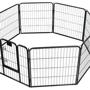 Cubierta Impermeable para Jaula de Perro y Gato con Patrón Sólido, Cierre de Botón, Cubierta Protectora Superior a Prueba de Sol para Interior y Exterior - Product Image 1