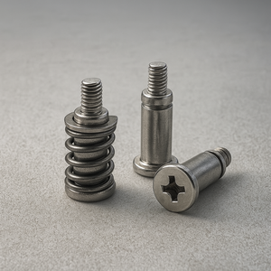 สกรู<span class=keywords><strong>หัว</strong></span>กลมหกเหลี่<span class=keywords><strong>ย</strong></span>มพร้อมสปริง สแตนเลสสตีลมาตรฐานเมตริก <span class=keywords><strong>M3</strong></span>-M14  ชนิด A2-70 ป้องกันการกัดกร่อน สำหรับระบบกลไก - Product Image 2