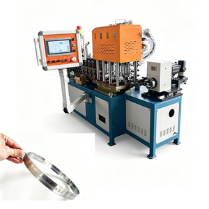 Máquina de Perforación y Conformado de Aros de Hierro Plano CNC con Certificación CE, para Fabricación de Abrazaderas de Tubería - Product Image 1