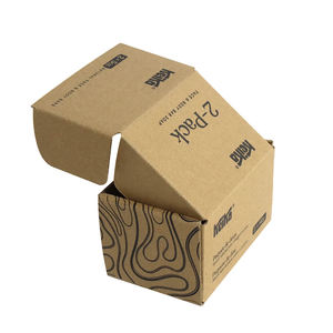 Boîte d'expédition pliable en carton ondulé pour cosmétiques et vêtements, avec logo personnalisé, meilleur prix, bonne qualité, écologique - Product Image 3