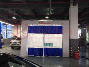CE Approved Customized Accepted Car Paint Prep Station Spray Booth