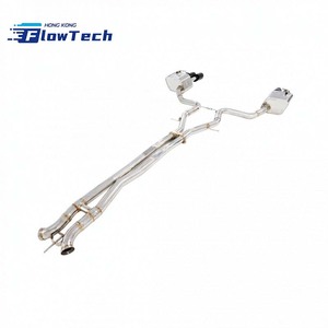 ระบบท่อไอเสียแคทแบ็ค Valvetronic สแตนเลส T304 พร้อมปลายท่อเก็บเสียง สำหรับรถปอร์เช่ พานาเมร่า 971 2.9T - Product Image 2