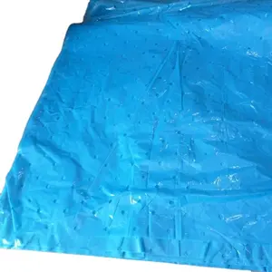 Пластиковый синий полиэтиленовый пакет для банановых крышек