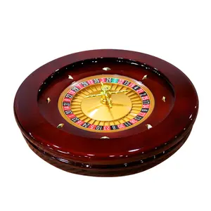 Casino ahşap rulet Poker Chips Set rulet Casino rulet tekerlek ahşap Bingo oyunu eğlence yüksek kalite parti oyunu 1 adet