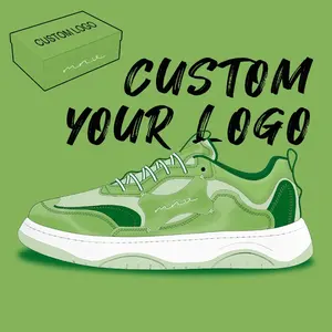 2022 Custom High Top Low Logo Brand Split Genuine Leather Manufacturer Women Men Private Label Casual Sport Shoes Sneakers