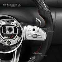 Convient pour Mercedes Benz Volant en fibre de carbone personnalisé avec LED B C E S G-Class W213W204E200E300E320E350E43E63E53E500 S300