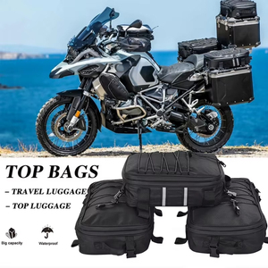 Pour <span class=keywords><strong>BMW</strong></span> R1200GS R1250GS <span class=keywords><strong>R</strong></span> <span class=keywords><strong>1250</strong></span> <span class=keywords><strong>GS</strong></span> Adventure LC <span class=keywords><strong>sacoche</strong></span> de selle de moto <span class=keywords><strong>sacoche</strong></span> arrière sac de queue montage sacoches Rack Top case - Product Image 2