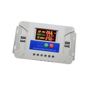 Configuración de pantalla de color libre Pantalla de luz nocturna 12V24V30A Controlador <span class=keywords><strong>Solar</strong></span> controlador de carga <span class=keywords><strong>solar</strong></span> fotovoltaico - Product Image 2