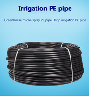 Extrusora de plástico Pvc, tubo de riego de goteo redondo interior, Control Plc, sistema de riego por goteo, hecho en China