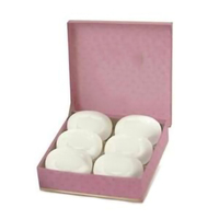 Boîte cadeau personnalisée en carton biodégradable pour savon à l'acide kojique, avec pelliculage mat, gaufrage et logo personnalisé pour l'emballage de produits de beauté et de soins de la peau