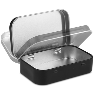 Custom Food Grade Metal Rectangular Tin <b>Box</b> with Hinge Lid Markdown Sale for <b>Wedding</b> Sweet Candy Tin <b>Cake</b> Chocolate Storage - Product Image 6