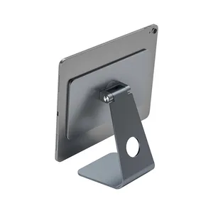 OEM ODM 360 Rotation Verstellbarer Schreibtisch-Tablet-Ständer mit leistungs starkem Magnet für iPad 11 12,9 Zoll flexibler Halter