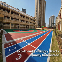 Runsure Nolp Échantillon Gratuit Granulés de Caoutchouc EPDM avec Liant Polyuréthane pour Éthylène Propylène Espagne Mexique Absorption des Chocs Sécurité