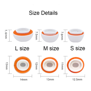 Puntas de Silicona de Repuesto para Auriculares <span class=keywords><strong>Air</strong></span> Pods Pro1 2, con Espuma Viscoelástica y Orificios de Ventilación - Product Image 6