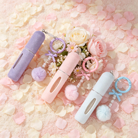 Flacon de parfum miniature de qualité 5 ml, vide, rechargeable, avec vaporisateur et porte-clés, en vente