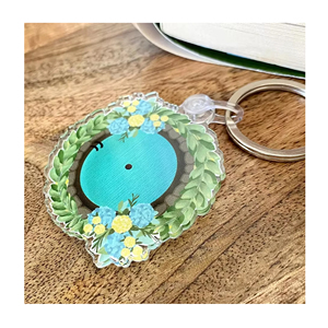 Hobbit lỗ bookish lotr Tolkien nerdy bookish nhựa Keychain tùy chỉnh bán buôn xe Móc khóa móc áo thời trang móc áo Acrylic móc khóa - Product Image 1