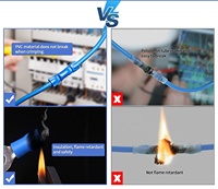 Connecteurs de terminaison de câbles électriques RV1.25 2 3.5 5.5, bornes isolées rondes en cuivre à sertir RV1.5mm