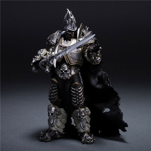 <span class=keywords><strong>WOW</strong></span> World <span class=keywords><strong>of</strong></span> <span class=keywords><strong>Warcraft</strong></span> - Figura de PVC de 7 Pulgadas del Rey Lich de Alsace, Arthas, con Accesorios de Soldado - Product Image 2