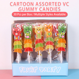 Piruletas <span class=keywords><strong>de</strong></span> Caramelo Suave con Rodajas <span class=keywords><strong>de</strong></span> Naranja Little Bear, Palitos <span class=keywords><strong>de</strong></span> Fruta <span class=keywords><strong>de</strong></span> Dibujos Animados, Piruletas para Regalos y Refrigerios para Niños - Product Image 5