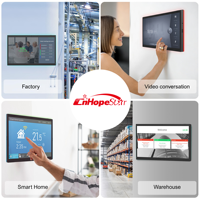 Tablette murale Android 13 de 9,7/15,6 pouces pour la maison intelligente, compatible Matter, avec écran tactile PoE pour salle de réunion, 4+32 Go