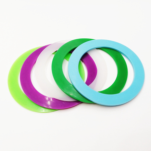 Joint d'étanchéité rond plat en silicone de qualité alimentaire de différentes tailles pour bouteille, tasse, pot en verre - Product Image 1