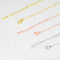 MC624 Vente en gros collier à double fer à cheval plaqué or Bijoux de cheval Anneau en D Collier à pendentif en cuivre pour femmes