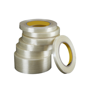 Nhà máy tùy biến một mặt Glass sợi thủy tinh <span class=keywords><strong>Filament</strong></span> <span class=keywords><strong>Tape</strong></span> Unidirectional <span class=keywords><strong>Filament</strong></span> sợi gia cố Carton Đóng Gói Băng - Product Image 5