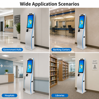 Système de gestion des files d'attente HAUMR Interactive Terminal QMS pour les filiales bancaires et les services de polyclinique des hôpitaux