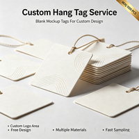 Étiquettes suspendues personnalisées pour vêtements, étiquettes de vêtements, étiquettes de marque, étiquettes de logo sur mesure