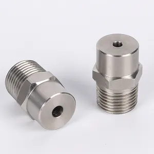BYCO 1/4 NPT Stainless Steel 304 BB Series Solid Full Cone Nozzle For Dust Suppression
