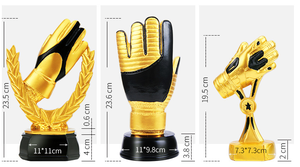 Tournoi <span class=keywords><strong>du</strong></span> <span class=keywords><strong>Qatar</strong></span>, Football, Football, <span class=keywords><strong>coupe</strong></span> en résine, gardien de but, mains dorées, <span class=keywords><strong>coupe</strong></span>, trophée, Fans, <span class=keywords><strong>coupe</strong></span> Souvenirs - Product Image 6