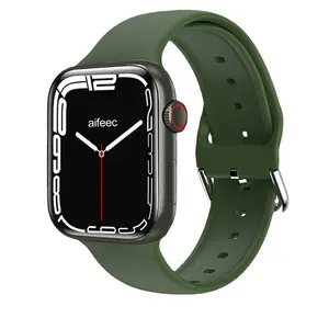 HW17สมาร์ท Horloge Serie 7 Met Siri ฟองสบู่กันน้ำ Horloges อัตราการเต้นหัวใจหน้าจอ Smartwatch Pk Iwo 16 HW22 DT100