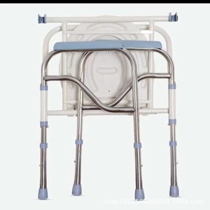 เก้าอี้โถส้วมทางการแพทย์เก้าอี้ห้องน้ำมีล้อ - Product Image 4