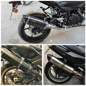 <span class=keywords><strong>Silencieux</strong></span> d'échappement de moto en acier inoxydable de 470mm pour <span class=keywords><strong>silencieux</strong></span> R1 MT07 <span class=keywords><strong>MT09</strong></span> PCX125 100CC 51mm - Product Image 5