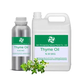100% huile de thym de qualité thérapeutique Pure pour la peau/la croissance des cheveux/le ronflement et le diffuseur