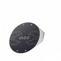 Autocollant de refroidissement magnétique et plaque de fixation métallique ; Compatible avec divers refroidisseurs, pour maintenir des performances stables du téléphone.