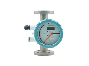 Misuratore di Flusso dell'Olio a Area Variabile Orizzontale Piccolo Rotametro in Acciaio Inox Alta Precisione Flangiato OEM - Product Image 1