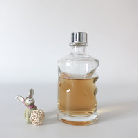 Whisky vodka rhum brandy bouteille en verre bouteille d'alcool avec bouteille en verre de liège sur mesure