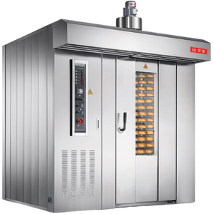 Fabricante de piezas OEM de bandeja 64 24, <span class=keywords><strong>precio</strong></span> bajo, Fungsi Dari, estante de Gas, horno rotatorio para hornear <span class=keywords><strong>pan</strong></span> <span class=keywords><strong>blanco</strong></span>, equipo de panadería - Product Image 3